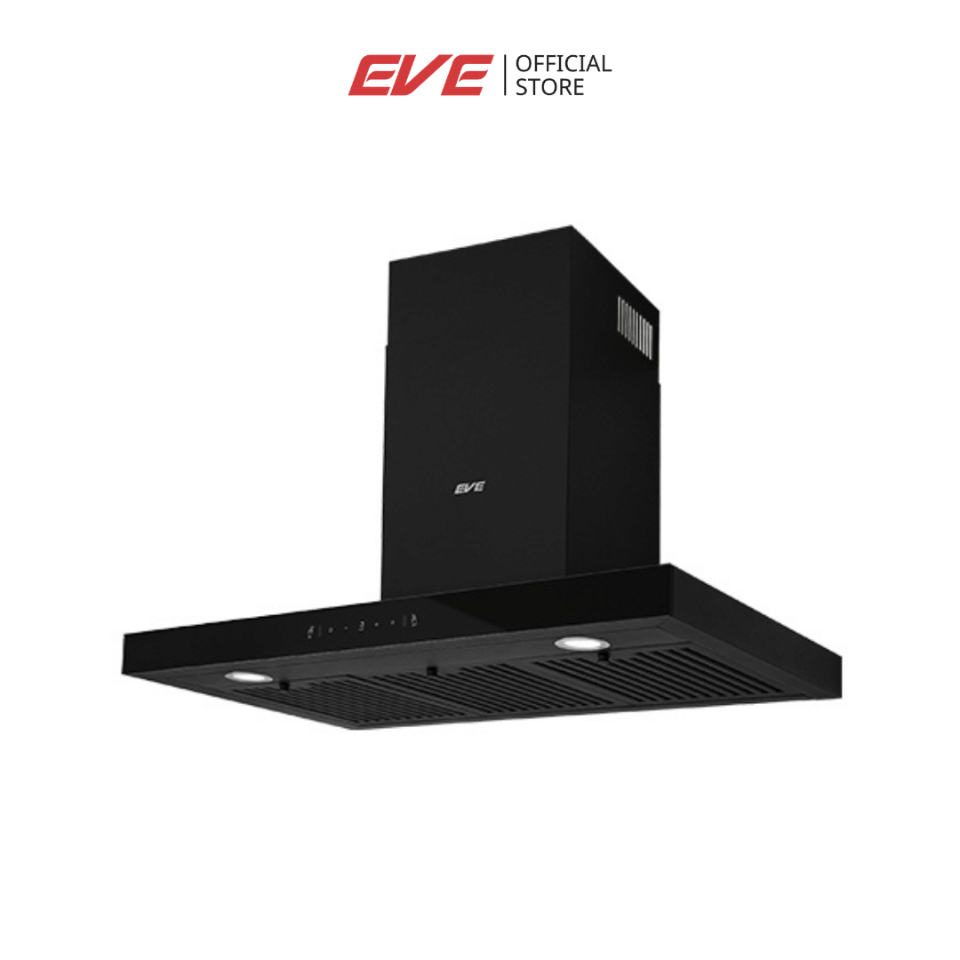 เครื่องดูดควันติดผนัง EVE HC-EBONY-90 ขนาด 90 ซม. สีดำ_10